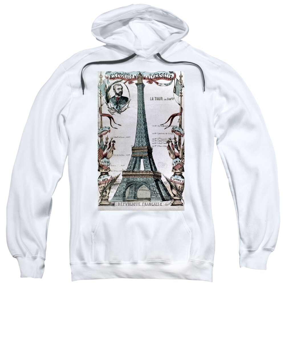 France Paris Tour Eiffel avec Paris Art Pull Capuche Veste Pull-over à Capuche 